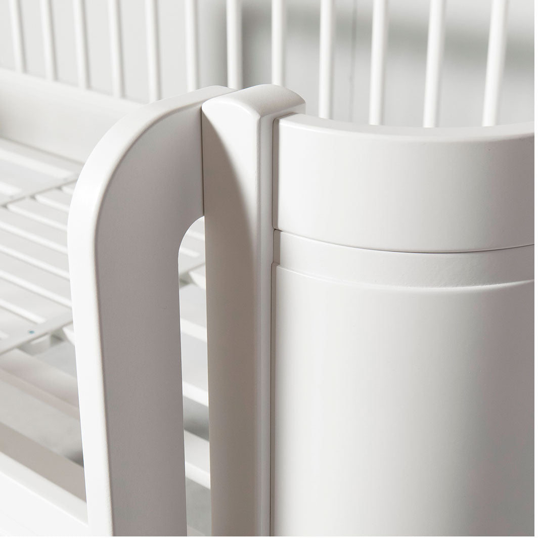 Oliver Furniture, Wood Mini+ Half-High Bed - White