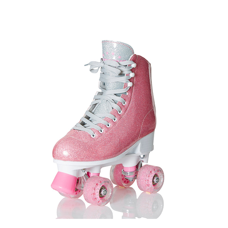 Supreme Rollers, Side-by-Side Roller Skates, Del Rey Pink – EU Sizes 31–42