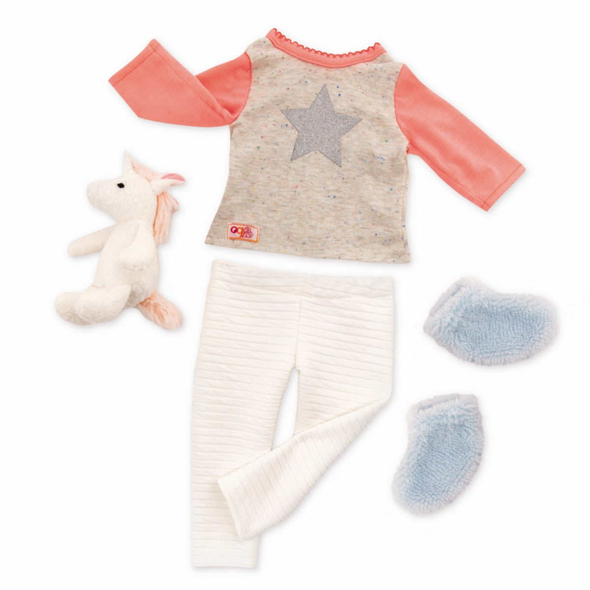 Our Generation Doll Clothes, Unicorn Print Pajamas