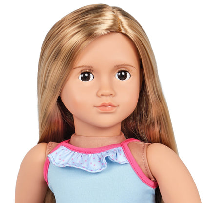 Our Generation Doll Ivana with Surfboard - 46 cm