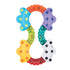 Playgro babylegetøj biderangle Click and Twist farverig gummirangle til småbørn