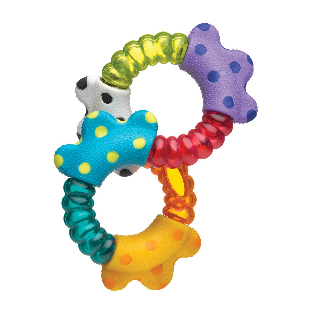 Playgro babylegetøj, Biderangle - Click and twist
