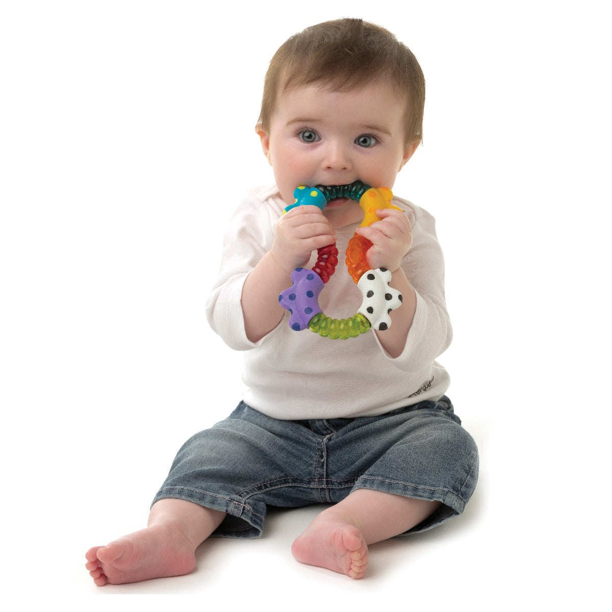 Playgro babylegetøj, Biderangle - Click and twist
