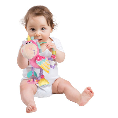 Playgro Activity Toy, Unicorn Activity Rattle