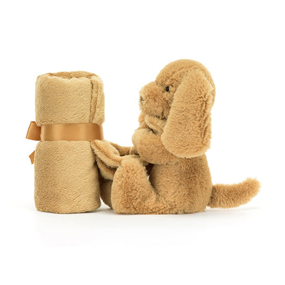 Jellycat Plush, Bashful Soother - Toffee Dog