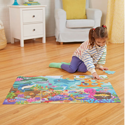 B Toys Gulvpuslespil, Under havet