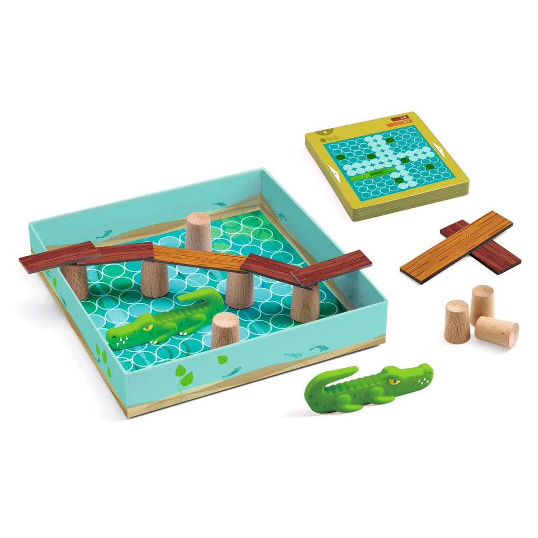 Djeco Game, Sologic – Croco Bridge