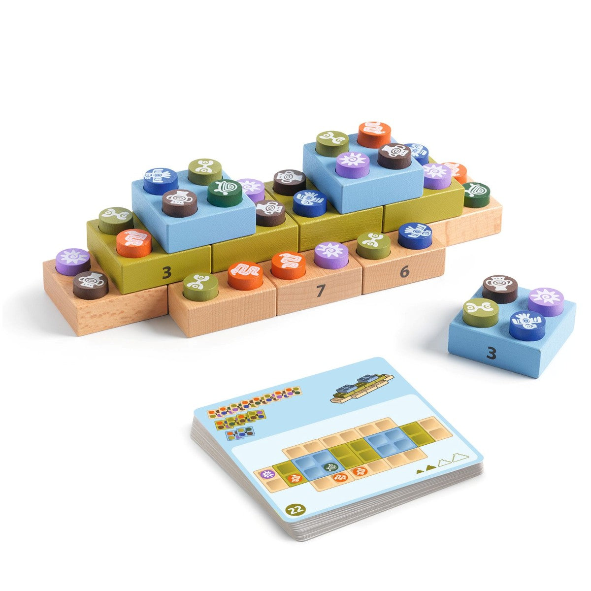 Djeco Game, Sologic Game, Bloc Inca