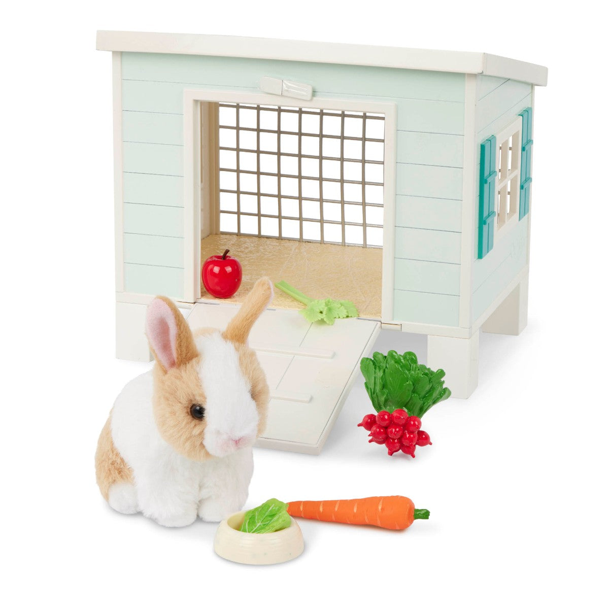 Our Generation Doll Accessories – Rabbit Hutch with Rabbit