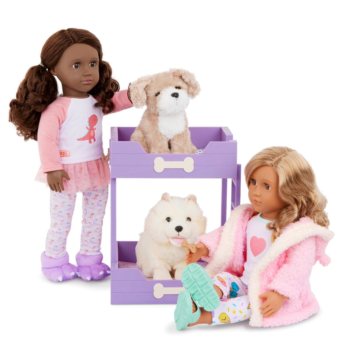 Our Generation Doll Accessories, Puppy and Bunk Bed