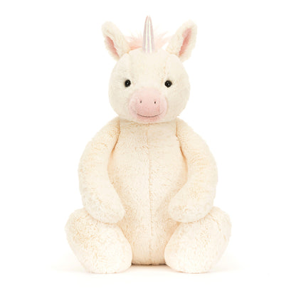 Jellycat Plush, Bashful Unicorn, Extra Large - 67 cm