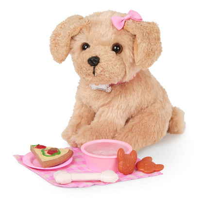 Our Generation Doll with Dog, Jin - 46 cm