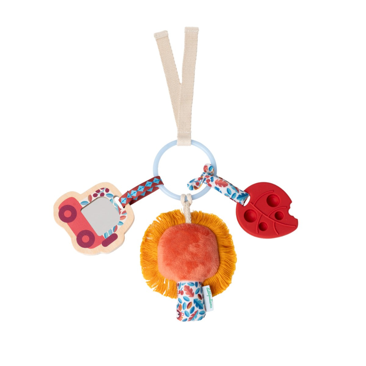 Lilliputiens Activity Rattle, Jack Sensory Rattle