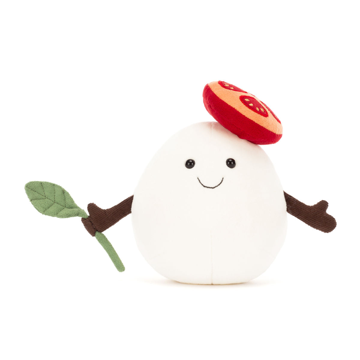 Jellycat Plush Toy, Amuseable Mozzarella Cheese