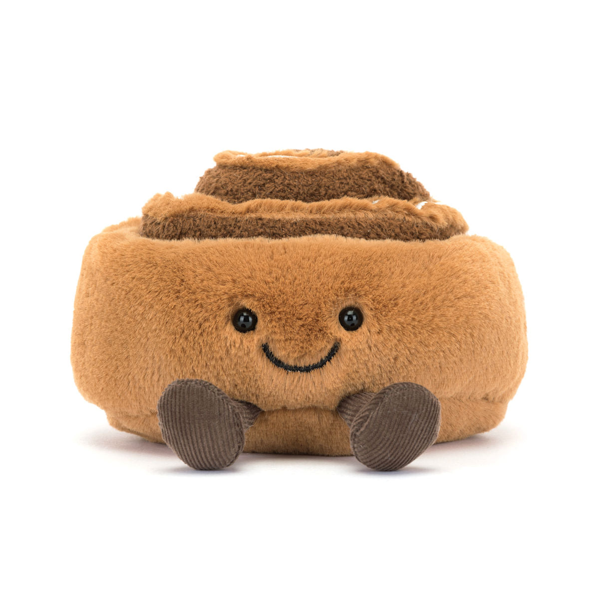 Jellycat Plush, Food Bake, Amuseables Cinnamon Bun - 13 cm