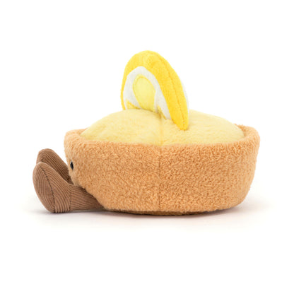 Jellycat Plush Toy, Food Bake, Amuseables Collette Tarte Au Citron - 11 cm
