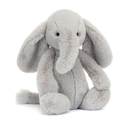 Jellycat bamse, Bashful Luxe, Elefant original - 31 cm