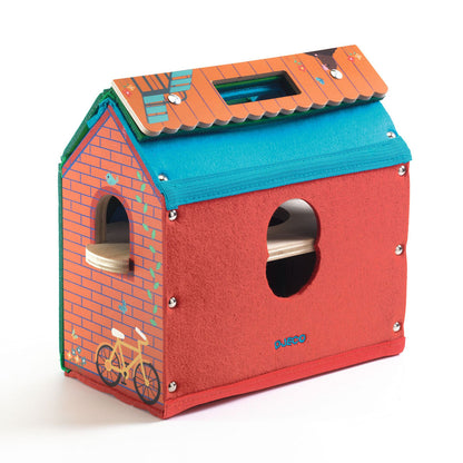 Djeco SoftiHouse med figure