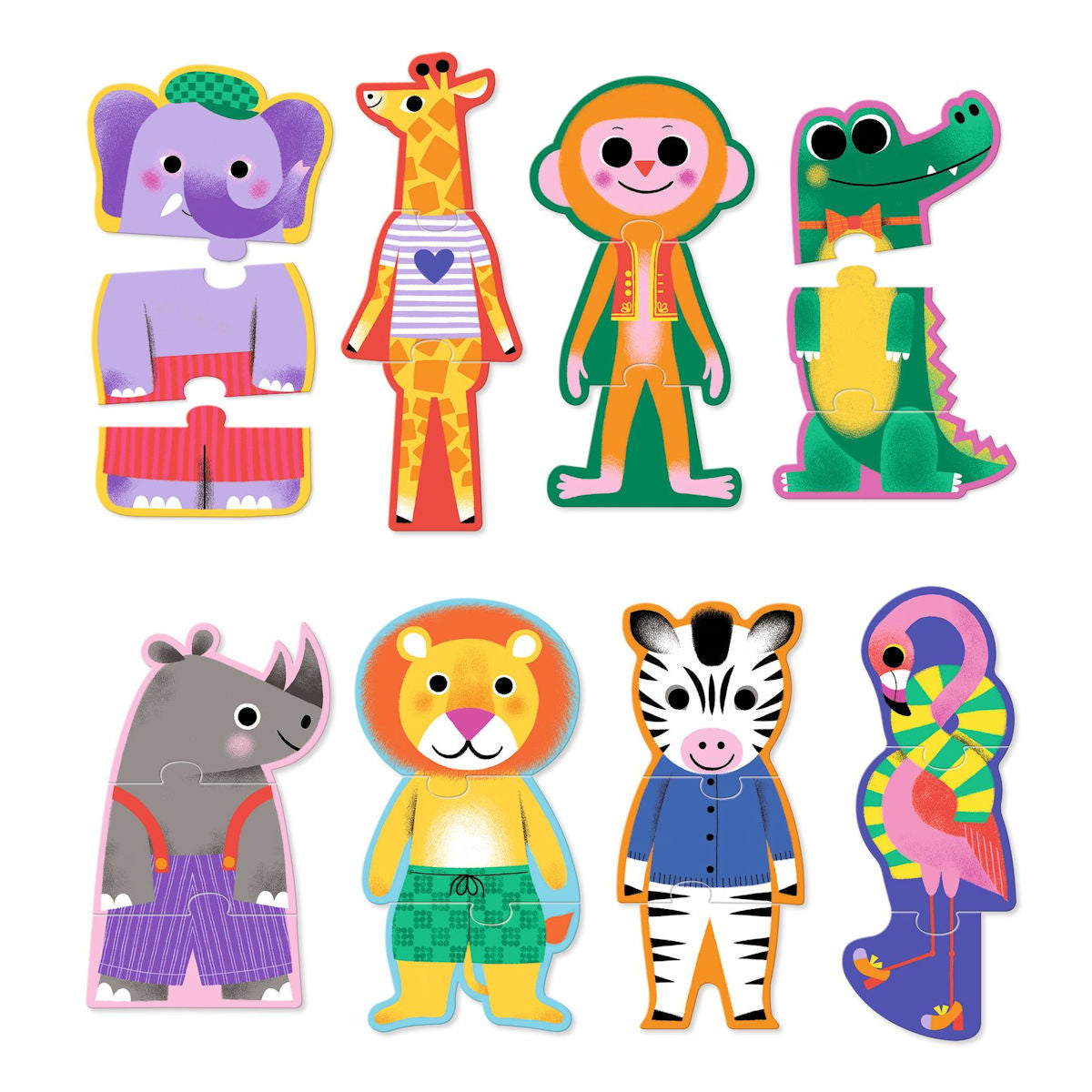Djeco Puzzle Trio, The Jungle Adventure