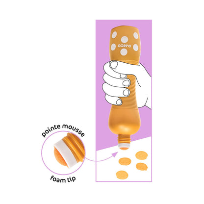 Djeco Foam Dabbers, Set of 4 - Pearlescent