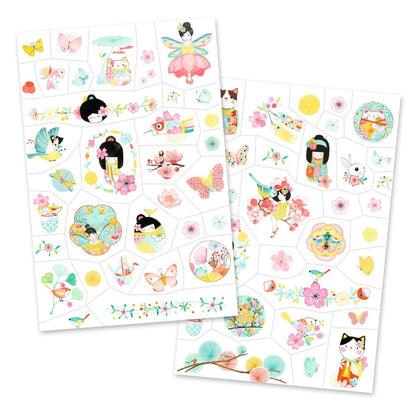 Djeco Tattoos, Cherry Blossoms