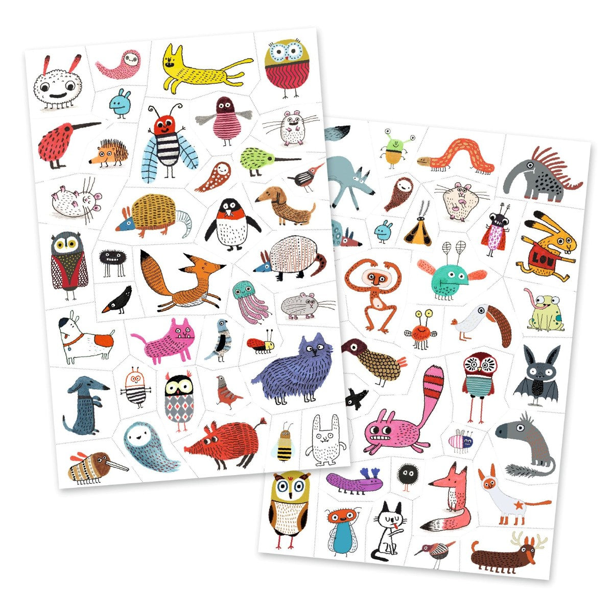 Djeco Tattoos, Little Creatures