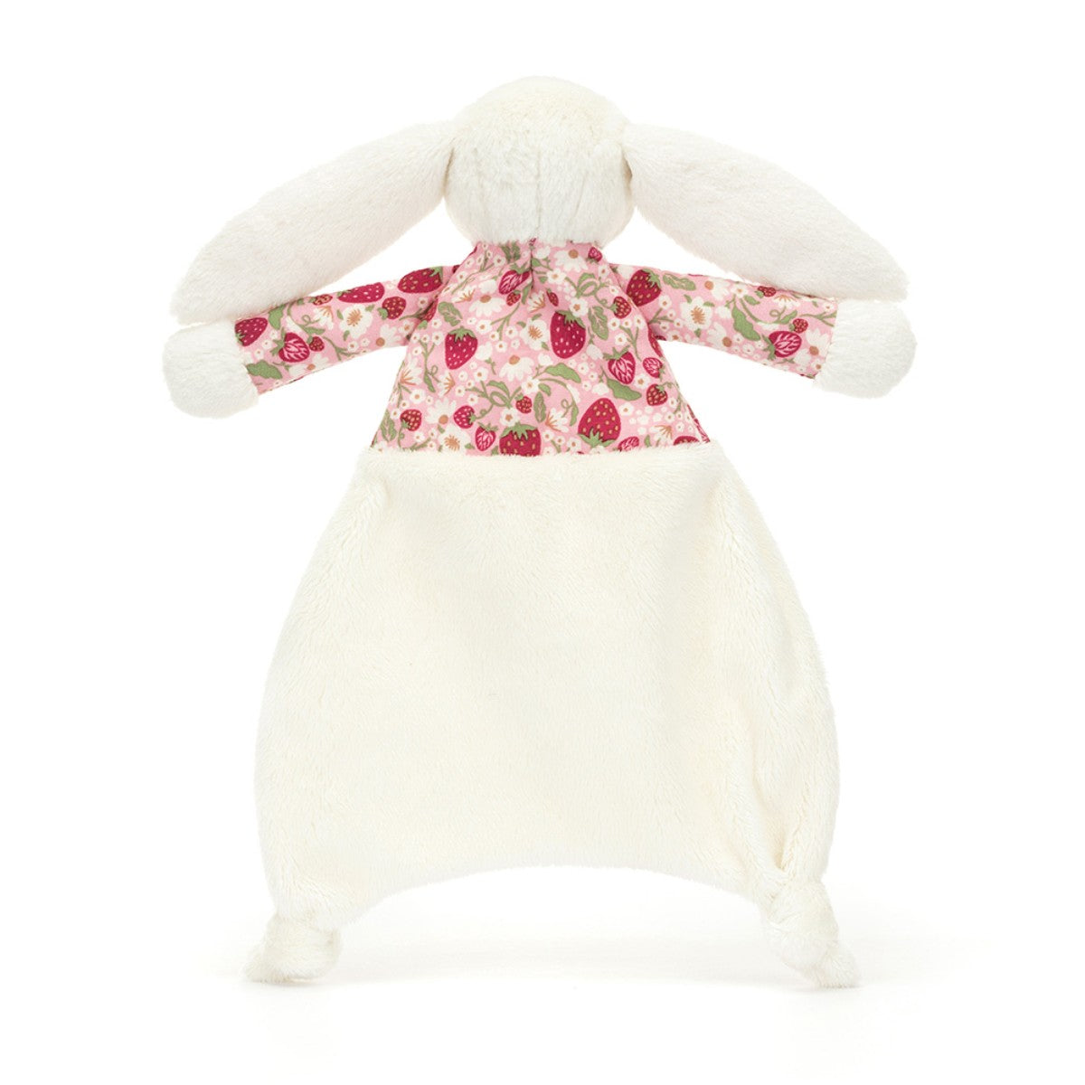 Baby Jellycat Comfort Blanket, Bashful Bunny - Mimi Strawberry