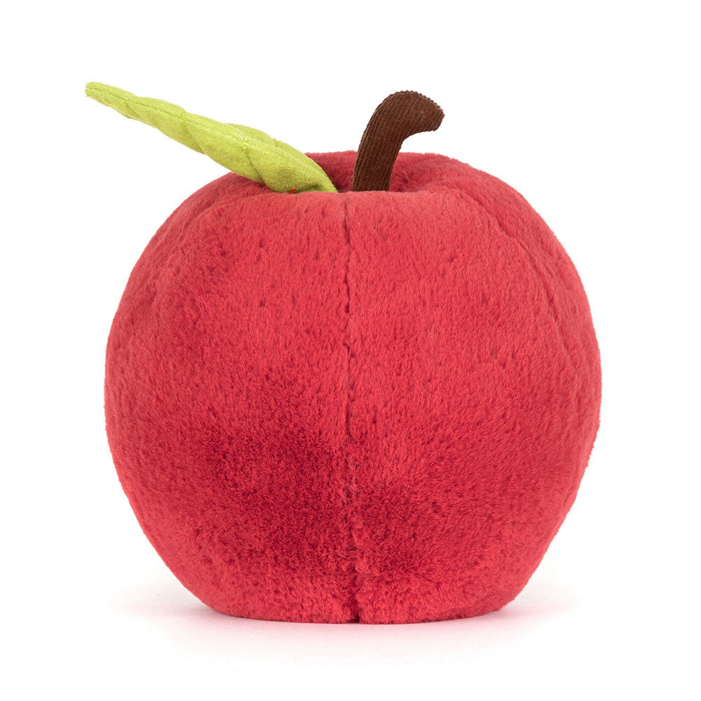 Jellycat Plush Toy, Amuseables Food, Apple - 16 cm