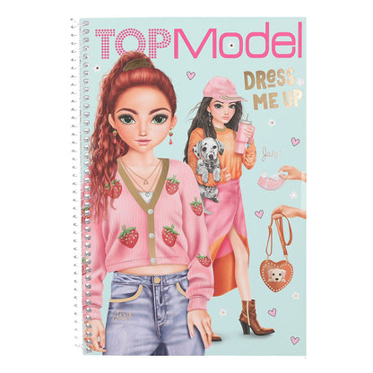 TopModel Dress Me Up Stickerbog, Stor klistermærkebog