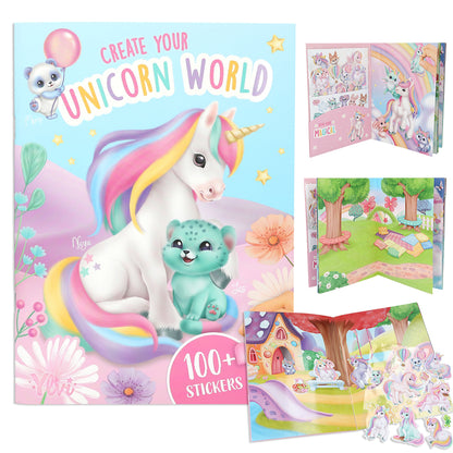 Ylvi Create your Unicorn, Klistermærkebog