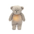 Moonie grey 2.0, økologisk Humming bamse m pink noise og lampe