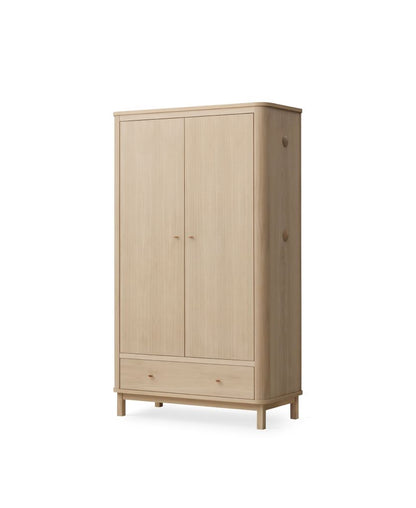 Oliver Furniture Wood klædeskab med 2 døre i eg