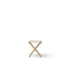 Oliver Furniture Camp junior taburet med x-stel i eg