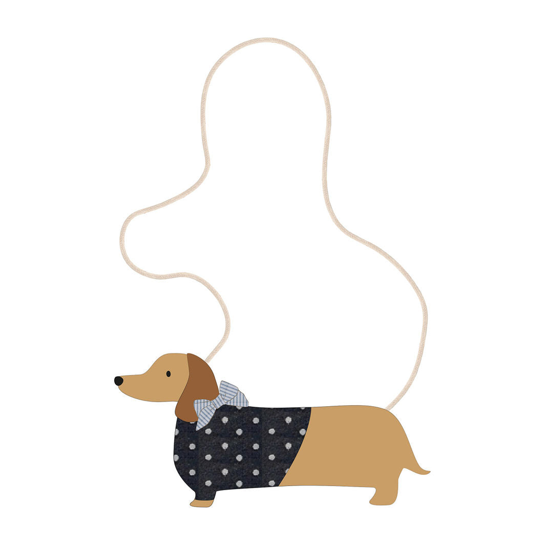 Mimi &amp; Lula taske med rem, Sausage Dog Mon Cheri