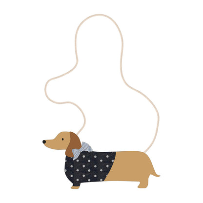 Mimi &amp; Lula taske med rem, Sausage Dog Mon Cheri