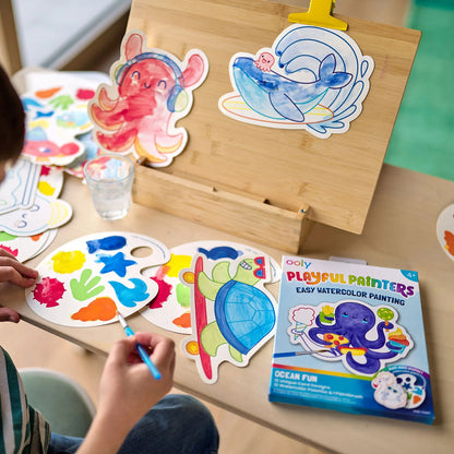 Ooly Vandfarve sæt, Ocean Pals - Playful Painters