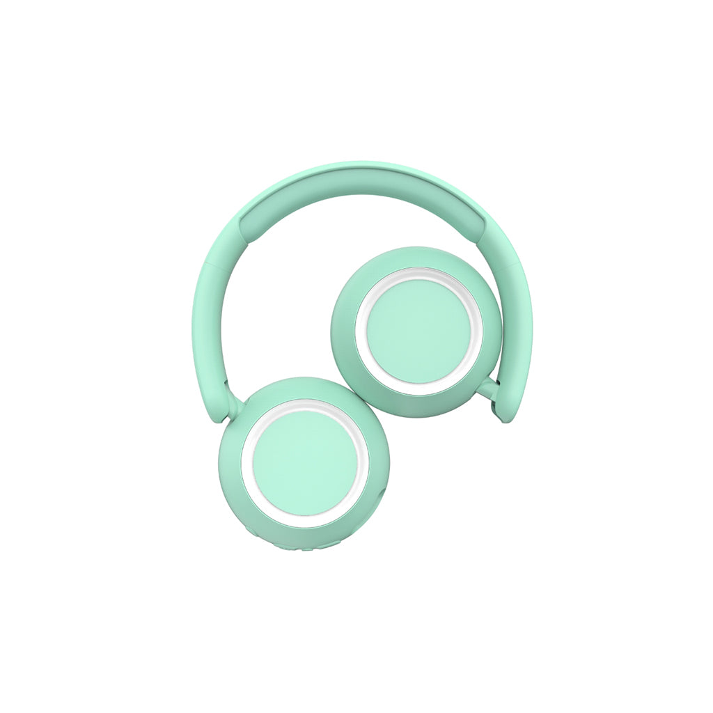 Lalarma Wireless Headphones with Lights, for Teens and Kids - Mint