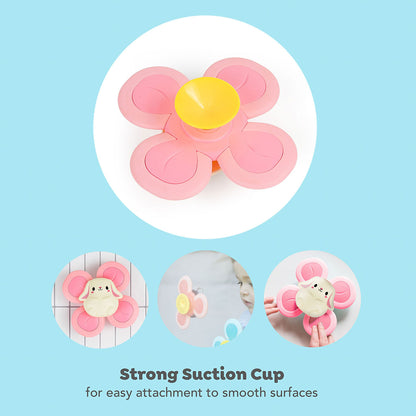 Tiger Tribe Baby Toy, Sensory Spinner - Bunny