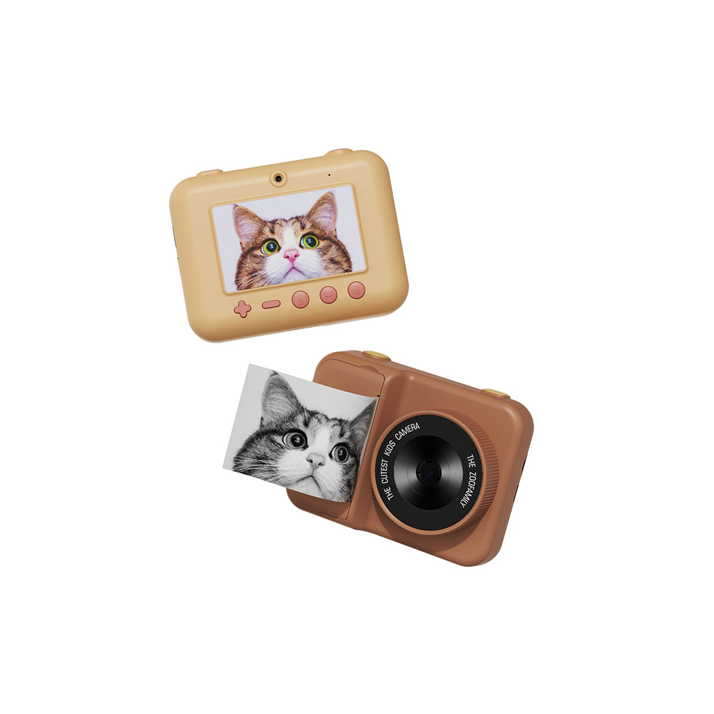 The ZooFamily, Zoo Print Self-Adhesive Printer Rolls, Set of 3