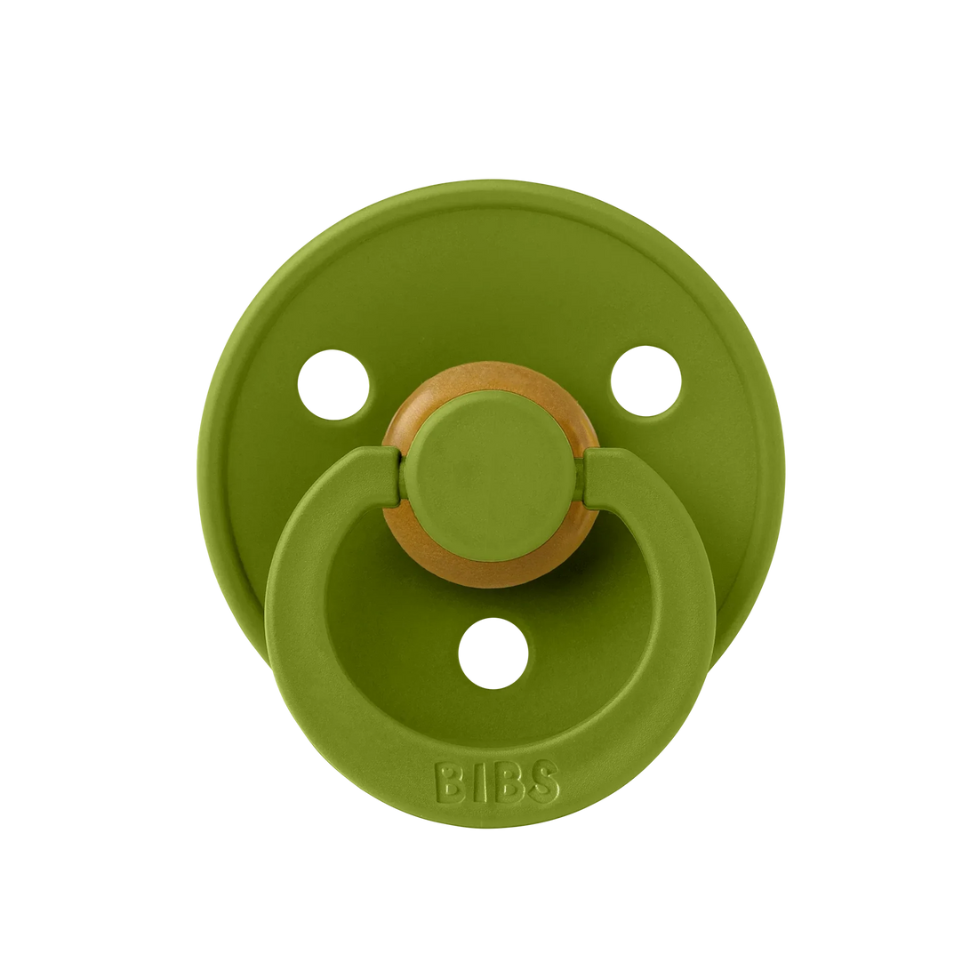 BIBS Pacifier in Natural Rubber, Size 2 – Wasabi