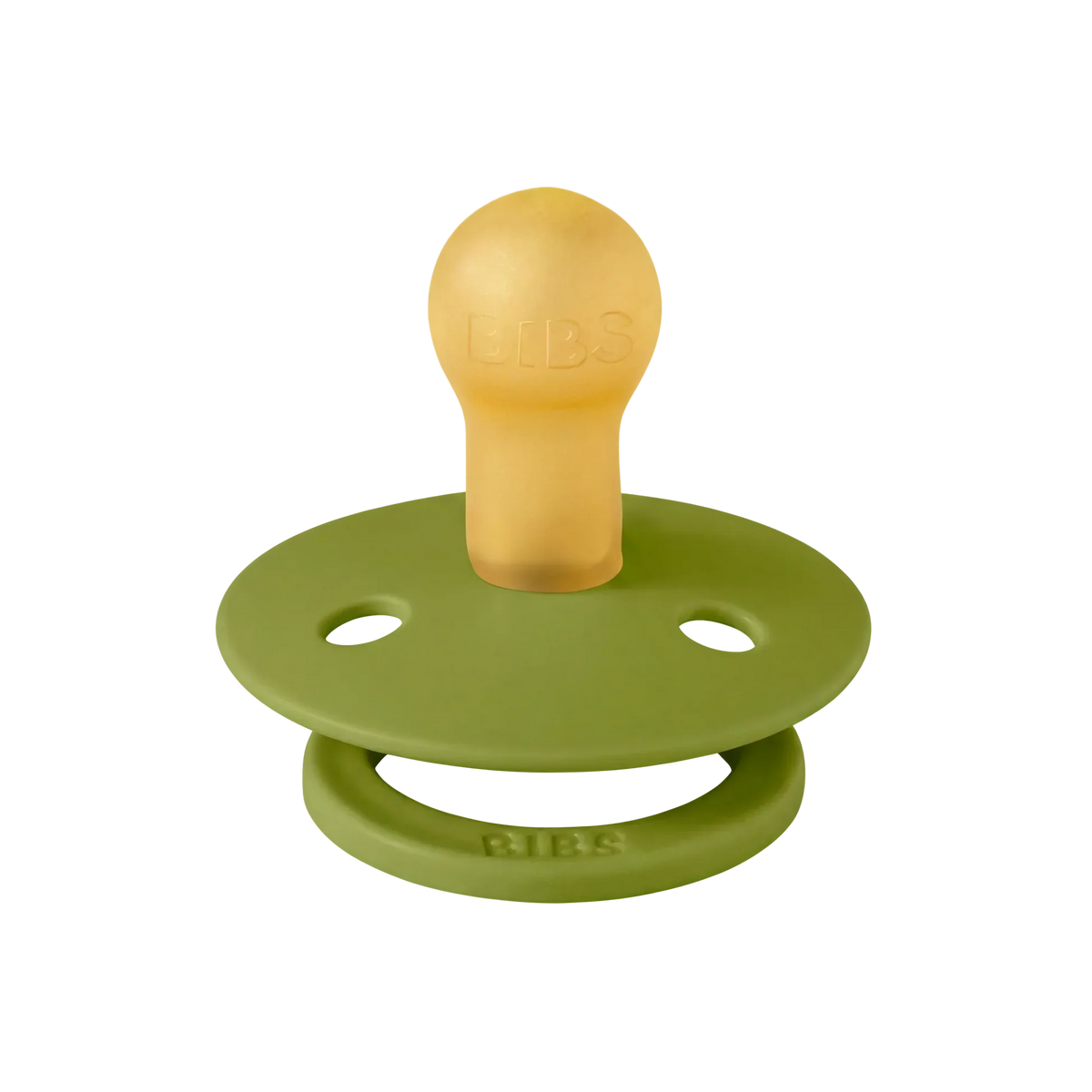 BIBS Pacifier in Natural Rubber, Size 2 – Wasabi