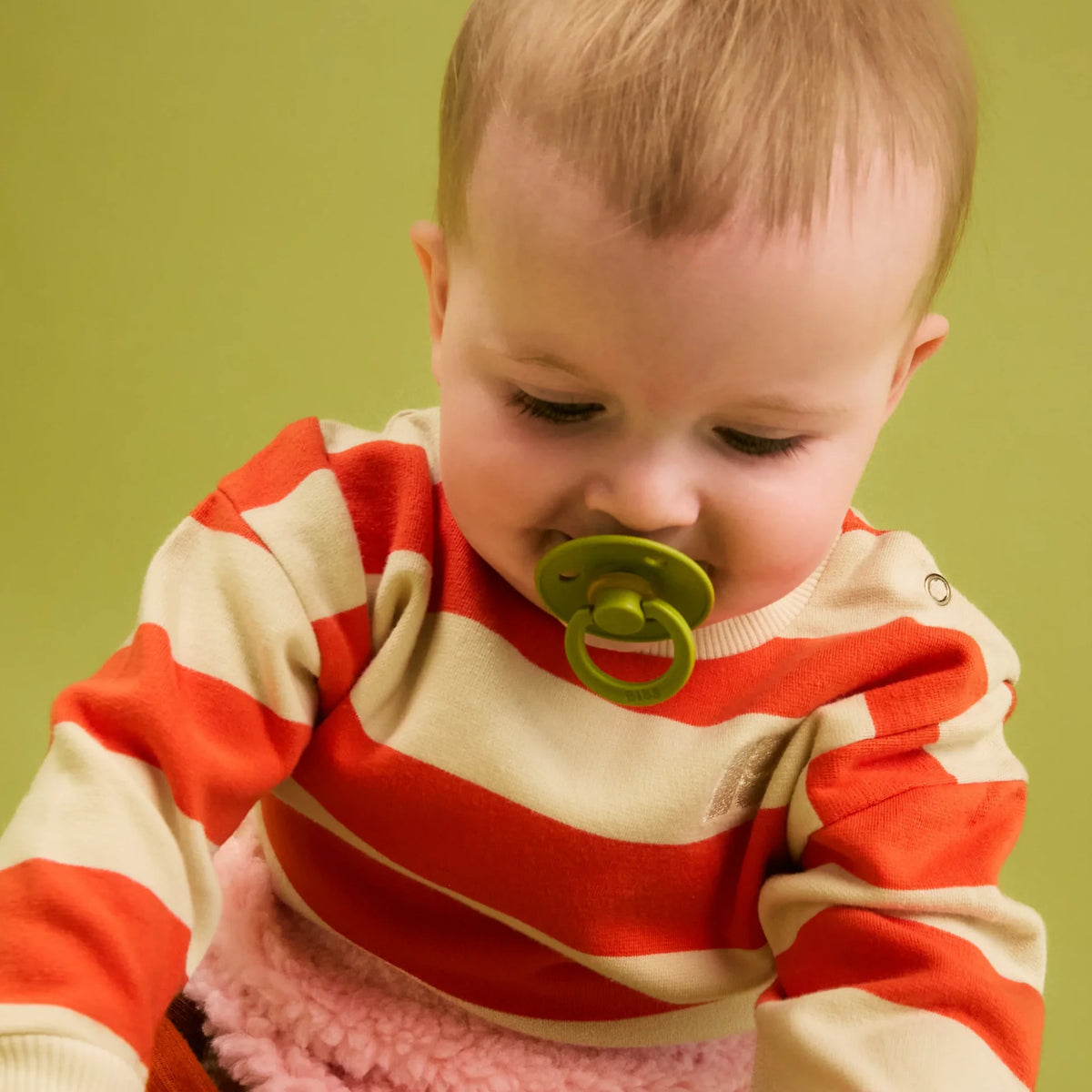 BIBS Pacifier in Natural Rubber, Size 2 – Wasabi