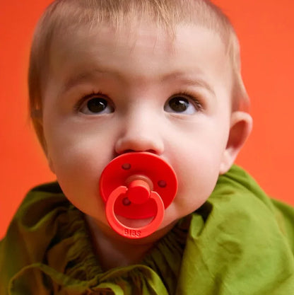 Bibs Pacifier in Natural Rubber, Size 2 – Tango