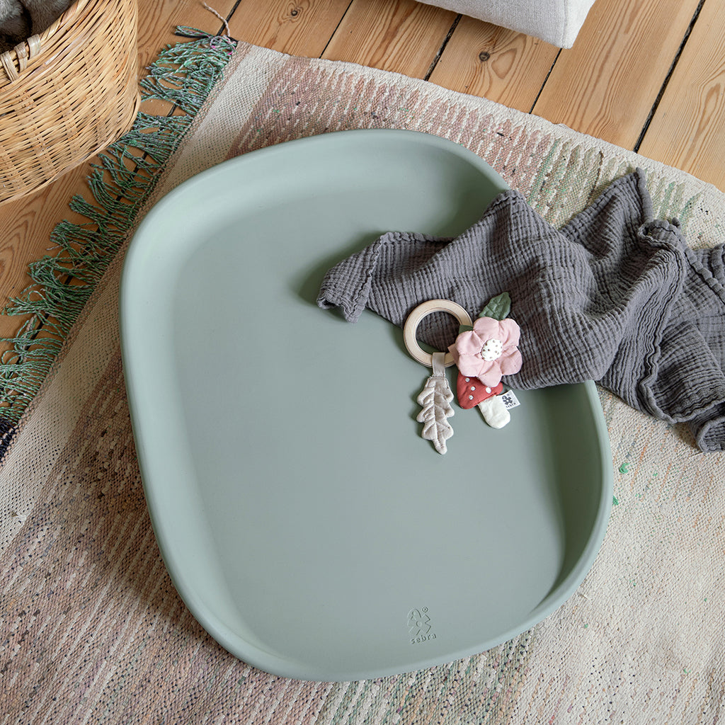 Sebra Changing Cushion, Seagrass