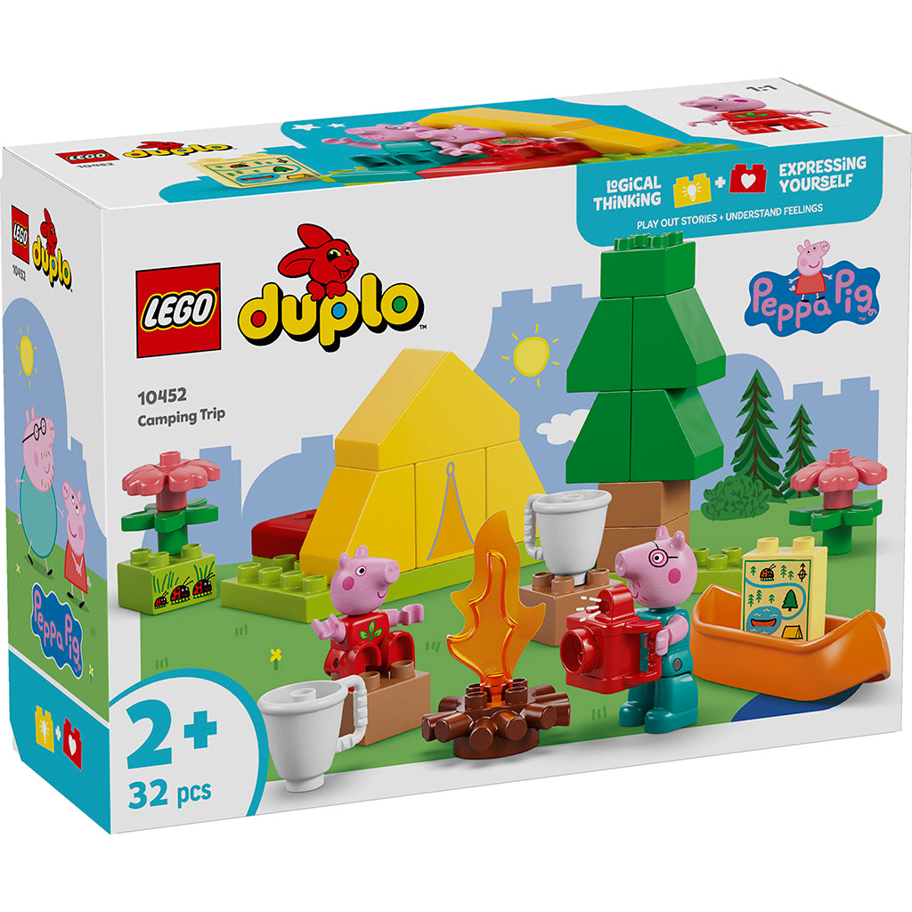 LEGO DUPLO Gurli Gris Campingtur sæt i kassen