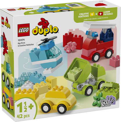 LEGO® DUPLO® My first, Kreative fartøjer - Fra 18 mdr. 