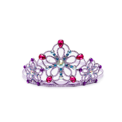 Lilla glitter diadem hårbøjle fra Great Pretenders
