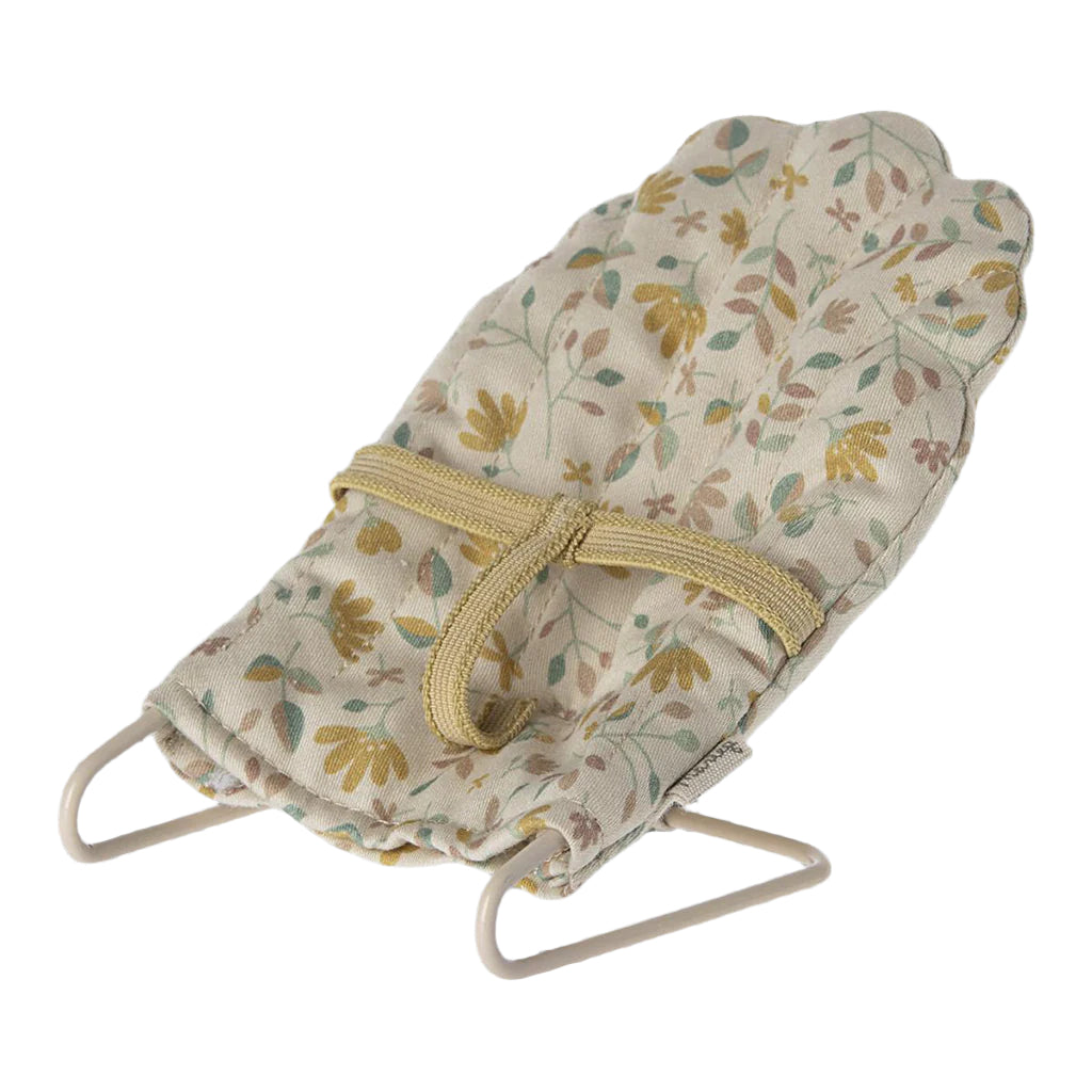 Maileg Micro Bouncer for Micro Rabbits and Hares, Including Teddy Baby