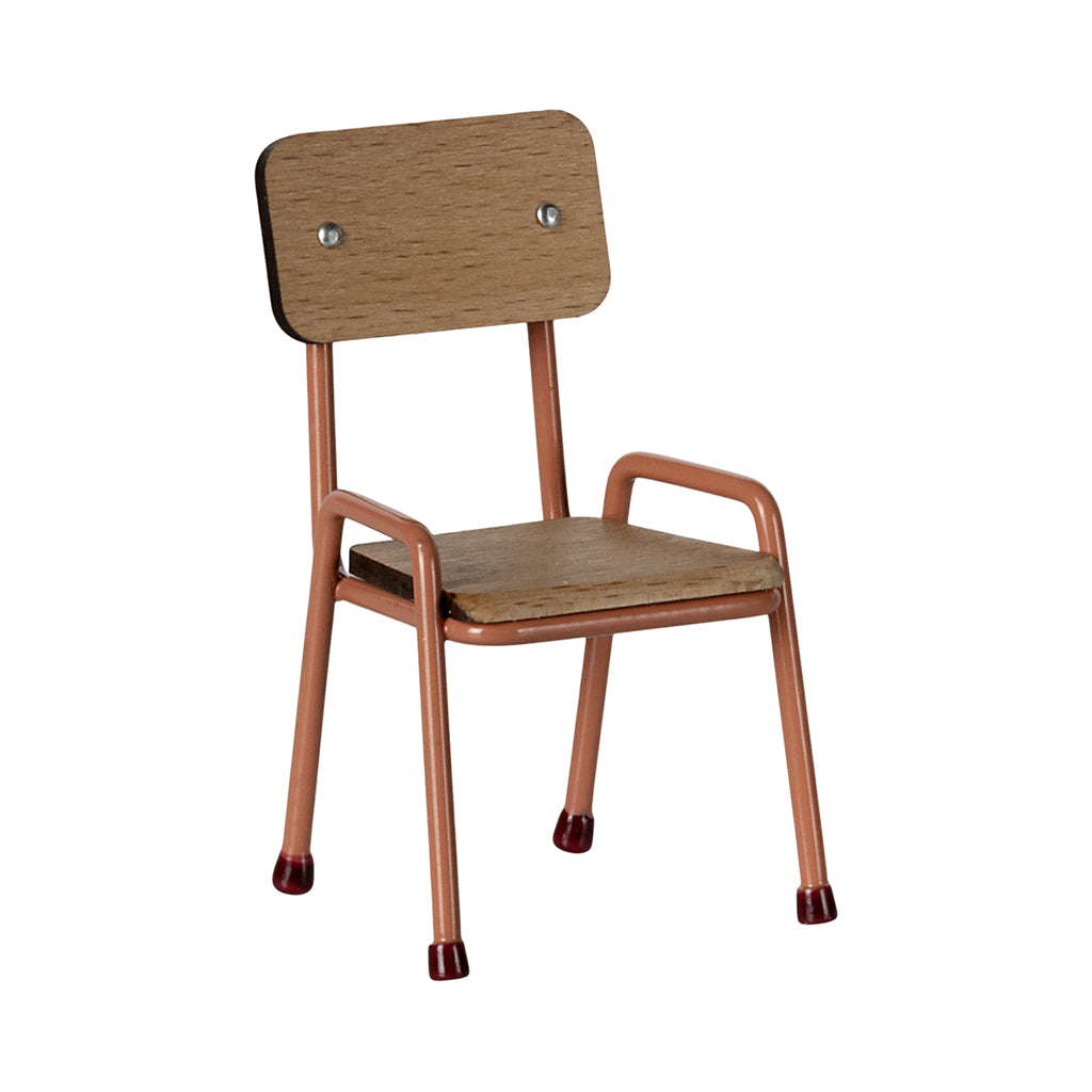 Maileg Doll Accessories for Mice, Chair - Coral