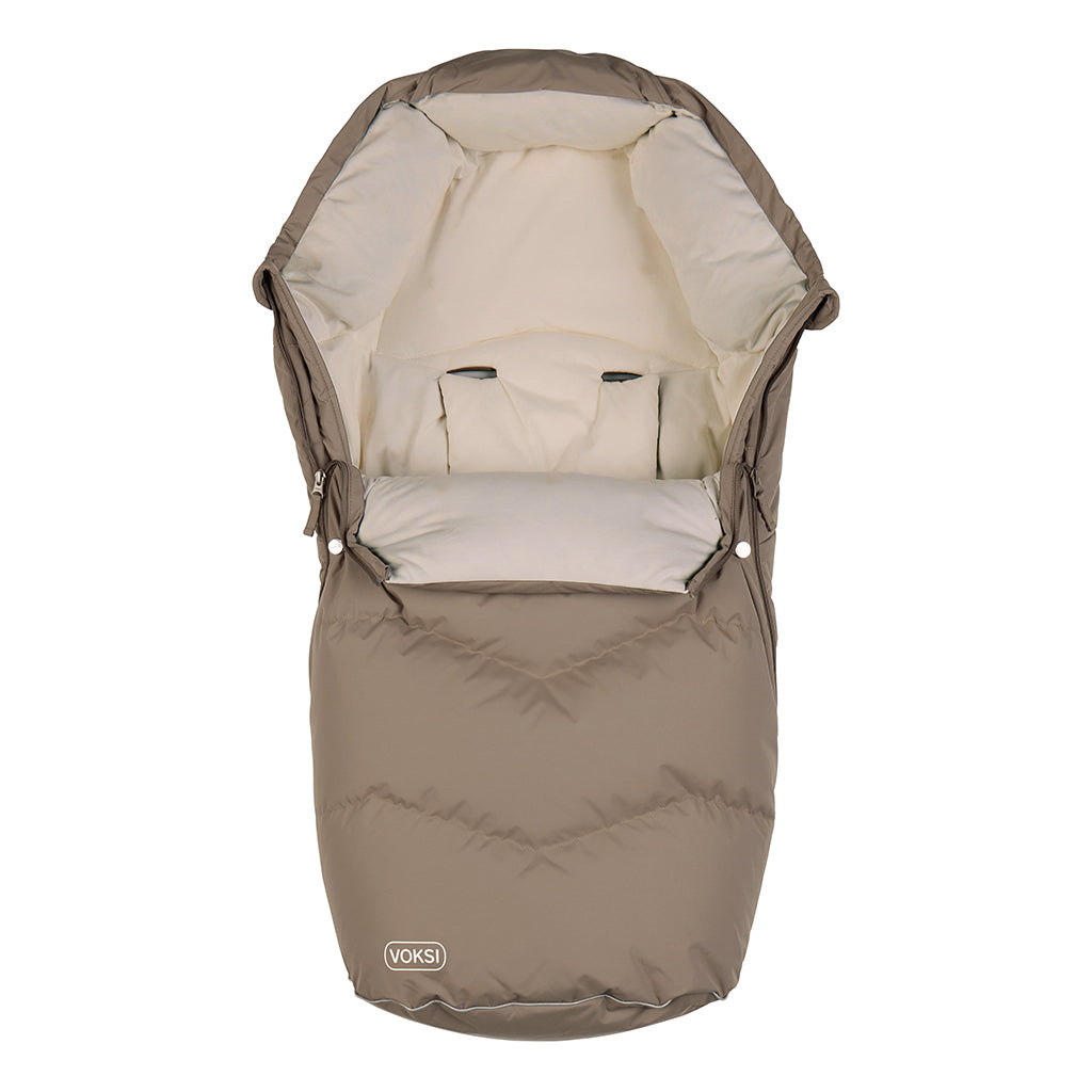 Voksi® Urban kørepose, Walnut-cream